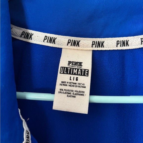 COPY - Pink VS Ultimate Quarter Zip Pullover LARGE - Picture 2 of 3
